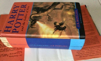 Listing 6 of 11 for Harry Potter, Goblet of Fire, 1st Ed, Ultra Rare Mackays of Chatham Hardcover.
