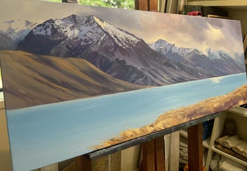 Listing 5 of 6 for Original oil painting by Linelle Stacey