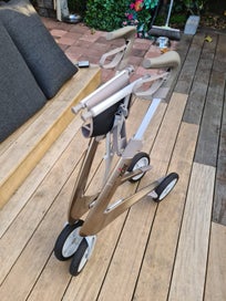 Listing 4 of 4 for byACRE Carbon Ultralight Wide Track rollator - mobility walker on wheels