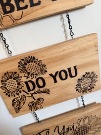 Listing 3 of 6 for Pyrography - wall art