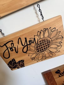 Listing 4 of 6 for Pyrography - wall art