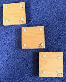 Listing 2 of 5 for Pyrography - coaster set