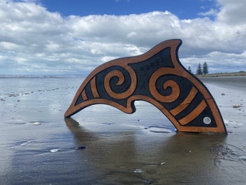 Listing 2 of 4 for Dolphin 2 - Garden Art by Pete Collins
