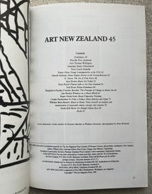 Listing 14 of 17 for Art New Zealand Issues 44–53 (1987–89) – McCahon Essay, Pristine, All Inserts