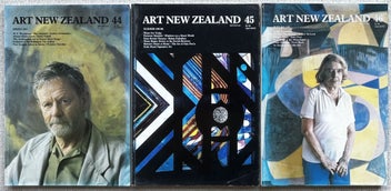 Listing 6 of 17 for Art New Zealand Issues 44–53 (1987–89) – McCahon Essay, Pristine, All Inserts