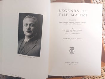 Listing 8 of 10 for RARE Vol 1 & 2 of LEGENDS of the MAORI.
