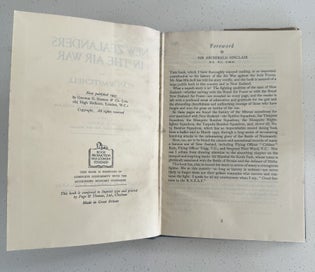 Listing 3 of 5 for New Zealanders in the Air War - Alan W. Mitchell 1st ed 1945 (RNZAF WW2)
