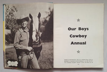 Listing 2 of 9 for Our Boys COWBOY ANNUAL (Movies, ca 1954)