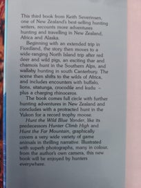 Listing 2 of 2 for Hunting, Hunt the Wild Blue Yonder. SEVERINSEN, KEITH. big game, NZ, Africa..
