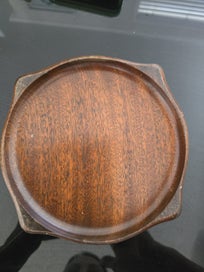 Listing 2 of 6 for Vintage retro wooden Lazy Susan CRAFT ASSISTANT MAKING IT SO EASY