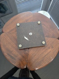 Listing 4 of 6 for Vintage retro wooden Lazy Susan CRAFT ASSISTANT MAKING IT SO EASY