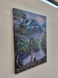 Listing 10 of 17 for Afterpay - Fiordland Beech Trees - Landscape Painting - Caley Hall
