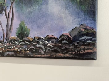 Listing 11 of 17 for Afterpay - Fiordland Beech Trees - Landscape Painting - Caley Hall