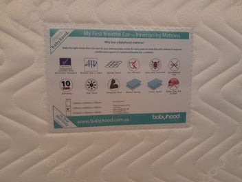 Listing 4 of 5 for Baby cot and mattress.