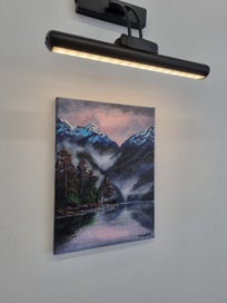 Listing 8 of 16 for Afterpay - Still in the Fiord - Landscape Painting by Caley Hall