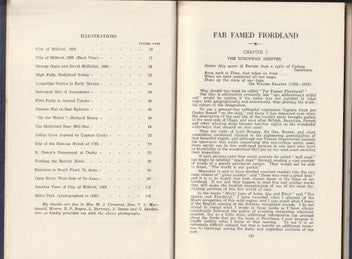 Listing 4 of 5 for Far-Famed Fiordland, Herries Beattie *Signed* by author.