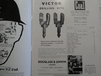 Listing 2 of 5 for New Zealand Coal Magazine - June 1960 - Westland - Chelsea Sugar Works