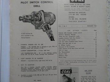 Listing 2 of 6 for New Zealand Coal Magazine - December 1962 - West Coast Colliers -