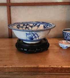 Listing 4 of 15 for VERY OLD EARTHENWARE PARTIALLY GLAZED CHINESE BOWL *PRECIOUS!