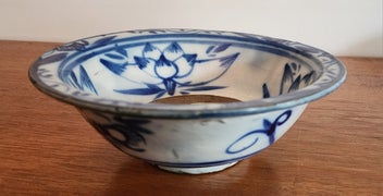 Listing 12 of 15 for VERY OLD EARTHENWARE PARTIALLY GLAZED CHINESE BOWL *PRECIOUS!