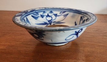 Listing 13 of 15 for VERY OLD EARTHENWARE PARTIALLY GLAZED CHINESE BOWL *PRECIOUS!