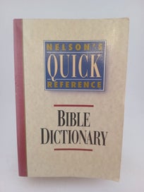 Listing 2 of 3 for Nelson's Quick Reference Bible Dictionary by William Smith,F. N. Peloubet,M. ...
