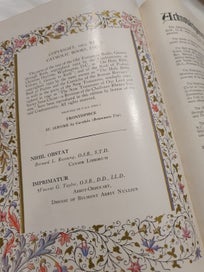 Listing 8 of 20 for Large Vintage 1953 Catholic Action Family Bible Illustrated Catholic Bible
