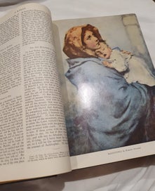 Listing 11 of 20 for Large Vintage 1953 Catholic Action Family Bible Illustrated Catholic Bible
