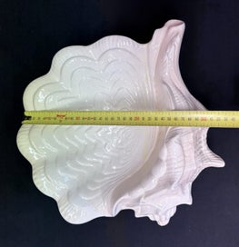Listing 3 of 4 for Vintage Ceramic Shell Bowl
