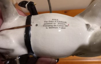 Listing 13 of 15 for Beswick "HRH Duke of Edinburgh on Alamein" (Model No. 1588)