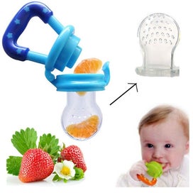 Listing 4 of 4 for 3 Pcs Silicone Safe Pacifier Feeder Baby Teether Nipple