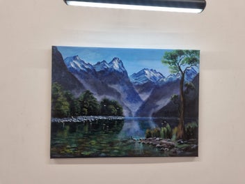 Listing 7 of 11 for Afterpay - Fiordland Peace - Landscape Painting by Caley Hall
