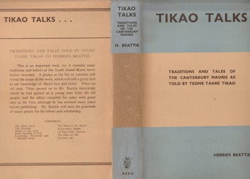 Listing 2 of 12 for Tikao Talks, Herries Beattie. Signed & with provenance.