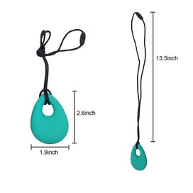 Listing 3 of 5 for Silicone Baby Teether Newborn Chewing Teething Sensory Necklace Toys for Autism
