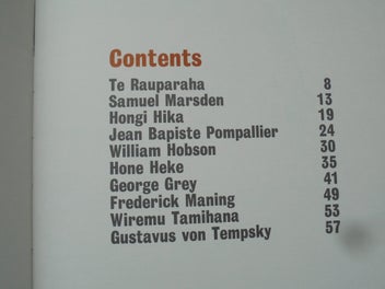 Listing 2 of 20 for 'MAORI- EUROPEAN WARS' & 'FAMOUS 19th.Century NEW ZEALANDERS'