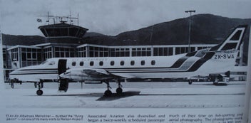 Listing 10 of 13 for A HISTORY OF AVIATION IN NELSON. By Bob Stevens