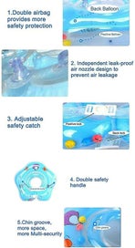 Listing 5 of 5 for Inflatable Circle Baby Swimming Pool Neck Tube Float Ring Safety Bathing Neck