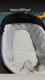 Listing 7 of 10 for 4moms Bassinet + extra mattress (stroller NOT included)