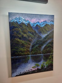 Listing 7 of 14 for Afterpay - Fiordland Exploration - Landscape Painting by Caley Hall