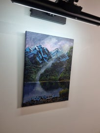 Listing 6 of 14 for Afterpay - Rays of light Fiordland - Landscape Painting by Caley Hall