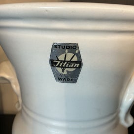 Listing 2 of 10 for Crown Lynn Studio Titian Ware Vase in near Mint Condition