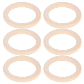 Listing 2 of 5 for 20Pcs Wood Baby Natural Teething Rings DIY(65mm )