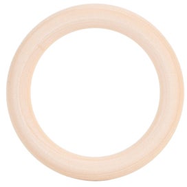 Listing 3 of 5 for 20Pcs Wood Baby Natural Teething Rings DIY(65mm )