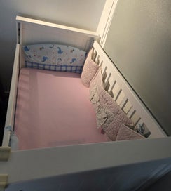 Listing 2 of 6 for Premium NZ-Made Touchwood Wooden Cot Bed Bundle – Excellent Value!