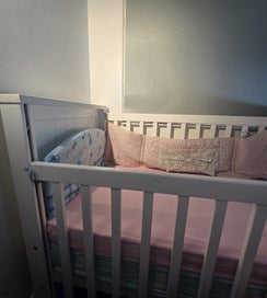 Listing 5 of 6 for Premium NZ-Made Touchwood Wooden Cot Bed Bundle – Excellent Value!