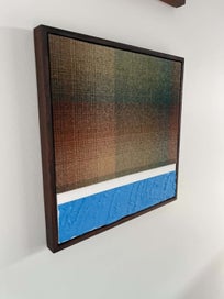 Listing 10 of 10 for Original Abstract Textured Artwork Pair