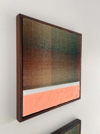 Listing 9 of 10 for Original Abstract Textured Artwork Pair