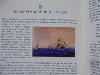 Listing 8 of 12 for SIGNED- '1876 WRECK OF THE ss OTAGO'- Collins- 2006- 40pp