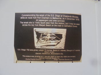 Listing 12 of 12 for SIGNED- '1876 WRECK OF THE ss OTAGO'- Collins- 2006- 40pp