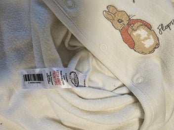 Listing 2 of 2 for Peter Rabbit PJ'S 0-3 month